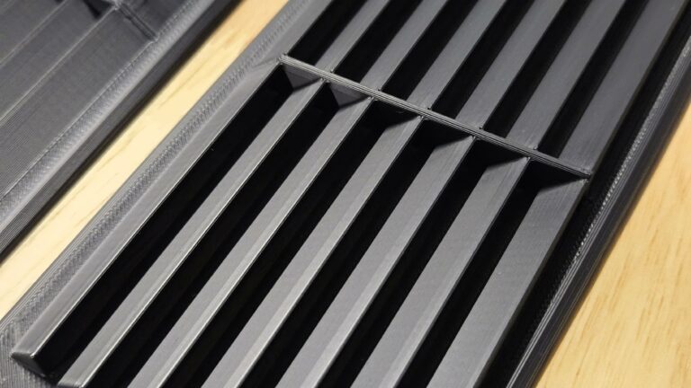 Grille aération Mercedes T1 refabrication impression 3D plastique technique — TiPi3D